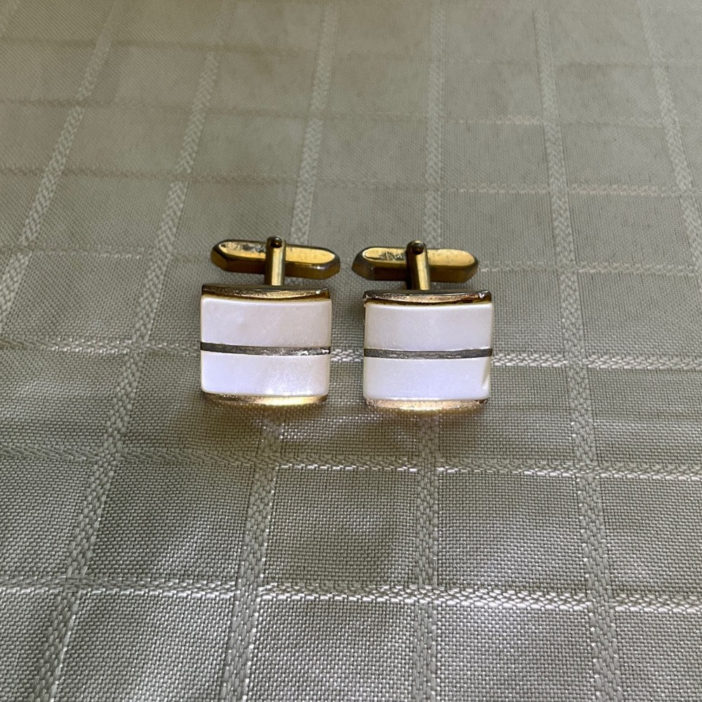 Vintage Mother of Pearl Cufflinks